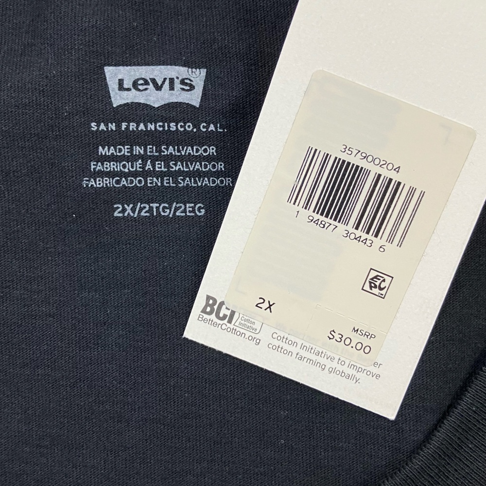 Levi’s Original Short Sleeve Cotton Tee - Picture 3 of 6
